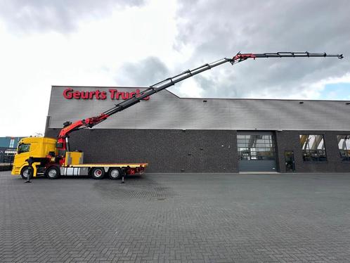 Scania R500 B8X2*6LB MET PALFINGER PK78002-SH F POWER LINK P, Auto's, Vrachtwagens, ABS, Achteruitrijcamera, Airconditioning, Boordcomputer