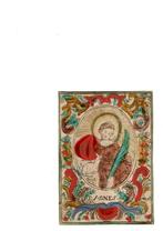 devotieprentje 18de Eeuw Sint-Agnes, Verzamelen, Bidprentjes en Rouwkaarten, Ophalen of Verzenden
