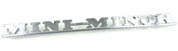 Kofferbadge MK1 Classic Mini. beschikbaar voor biedingen