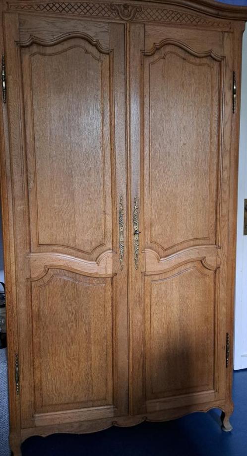 Belle garde robe 2 portes en chêne, Huis en Inrichting, Kasten | Kleerkasten, Gebruikt, Eikenhout, Ophalen