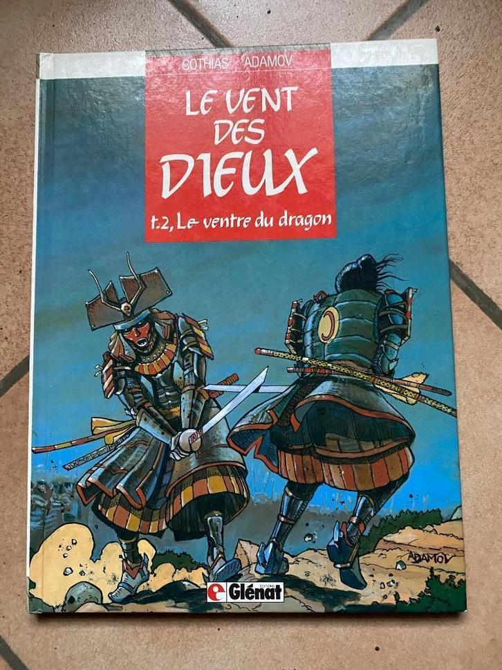 BD Le vent des Dieux T2 Le ventre du Dragon 1988 TB état, Boeken, Stripverhalen, Gelezen, Eén stripboek, Verzenden