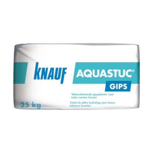 Enduit de gypse Knauf AquaStuc 25 kg, Bricolage & Construction, Plinthes & Finitions, Neuf, Enlèvement