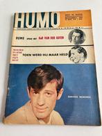 WB " HUMO " n 1159 1962 : Belmondo, R. Van Steenbergen,, Verzamelen, Ophalen of Verzenden, 1960 tot 1980, Tijdschrift