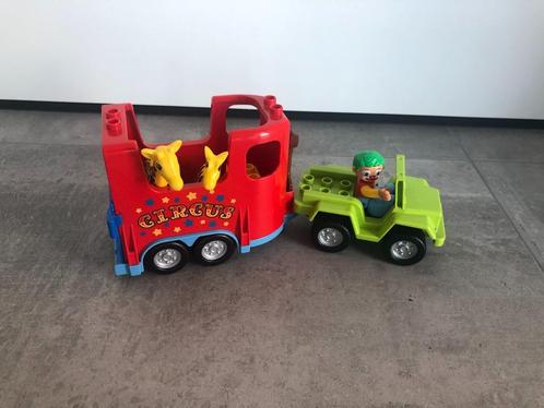 Circustransport 10550, Kinderen en Baby's, Speelgoed | Duplo en Lego, Zo goed als nieuw, Duplo, Complete set, Ophalen