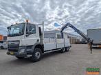 DAF CF 330 FAT 6x4 Dagcab Euro6A - Open laadbak 6.4m + PM 15, Auto's, Vrachtwagens, Cruise Control, DAF, Te koop, Handgeschakeld