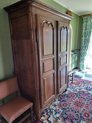 authentieke antieke eikenhouten kast ca.1800 louisXVstijl   beschikbaar voor biedingen