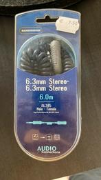 Stereo plug, Ophalen of Verzenden, Zo goed als nieuw