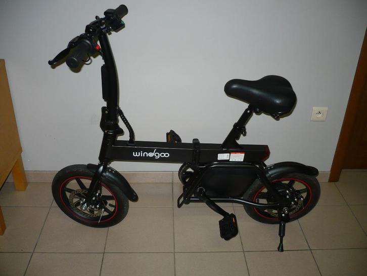 ELEKTRISCHE VOUWFIETS, Fietsen en Brommers, Fietsen | Vouwfietsen, Zo goed als nieuw, Totaal opvouwbaar, Ophalen