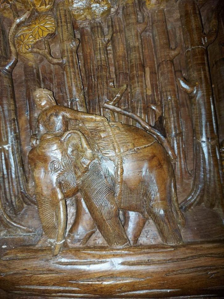 salon, Maison & Meubles, Tables | Tables de salon, Comme neuf, Moins de 50 cm, 50 à 100 cm, 50 à 100 cm, Rectangulaire, Chêne