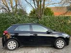 Hyundai I20  12 CC essence 2017 78000km AIRCO, Auto's, Zwart, Bedrijf, Elektrische ramen, 1200 cc
