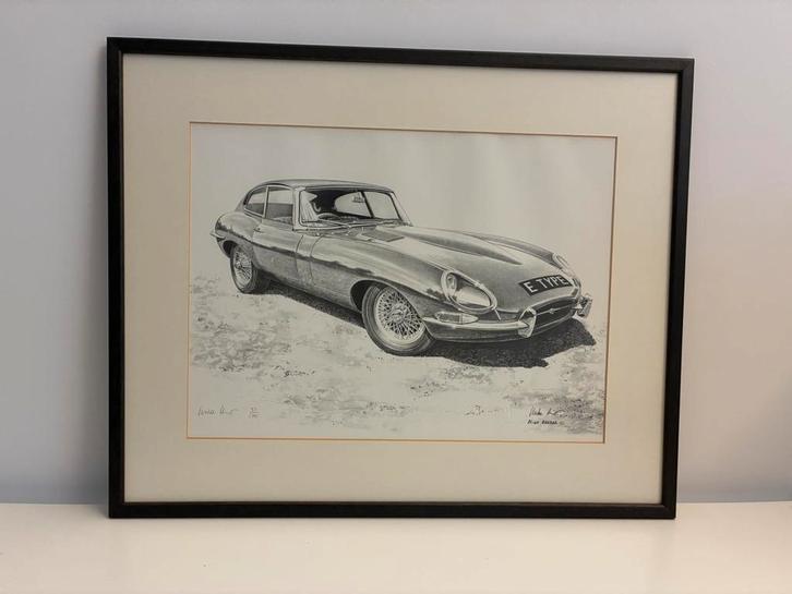 Ensemble de 4 (quatre) dessins au crayon de Mike Harbar, Antiquités & Art, Art | Dessins & Photographie, Enlèvement ou Envoi