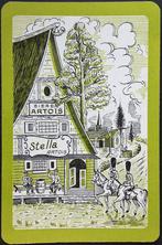 1 Speelkaart Stella Artois, Verzamelen, Ophalen of Verzenden