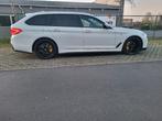 Bmw 520 dA M-Sport+Maxton pack, Auto's, Automaat, Achterwielaandrijving, 4 cilinders, Wit