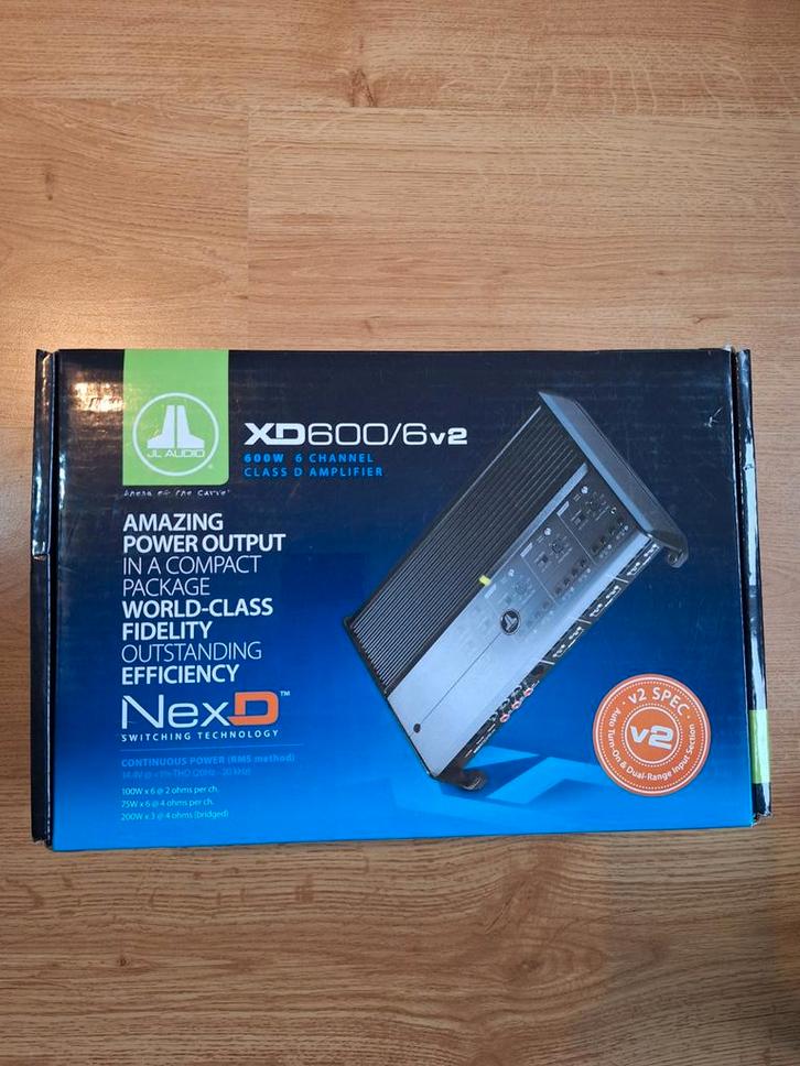 Audio Versterker JL Audio XD600/6v2, Auto diversen, Autoradio's, Ophalen