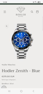 Hodler zenith silver bleu horloge te koop, Enlèvement