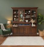 Armoire de pharmacie en teck, buffet, vitrine., Neuf, Avec tablette(s), 25 à 50 cm, 200 cm ou plus