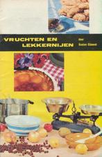 (k33a) Vruchten en lekkernijen, jaren 60, Boeken, Kookboeken, Verzenden, Gelezen