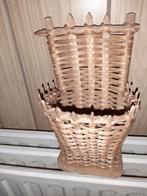 Lot - Déco artisanale en osier - paniers et hotte, Maison & Meubles, Accessoires pour la Maison | Plataux & Paniers, Enlèvement