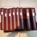 BELGIE 8 Ledige LINDNER ALBUMS  1849 /1997 als nieuw, Ophalen