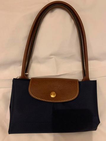 Sac à main Longchamp Le Pliage neuf bleu marine, Enlèvement, Neuf, Bleu, Sac à main