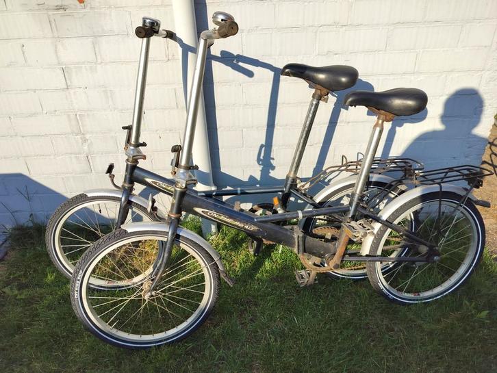 2 plooifietsen, Fietsen en Brommers, Fietsen | Vouwfietsen, Gebruikt, Ophalen
