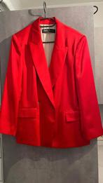 Nieuwe blazer ZARA. Rode elegante oversized S, Kostuum of Pak, Zara, Nieuw, Ophalen of Verzenden