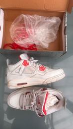 Air Jordan 4 Retro Withe /Metallic Red  41 + boîte+ lacets, Verzenden