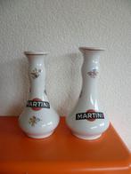 2X PORCELIJNEN"MARTINI TAFEL VAASJES"UIT JAREN 50-60, Verzamelen, Ophalen of Verzenden, Zo goed als nieuw, Gebruiksvoorwerp