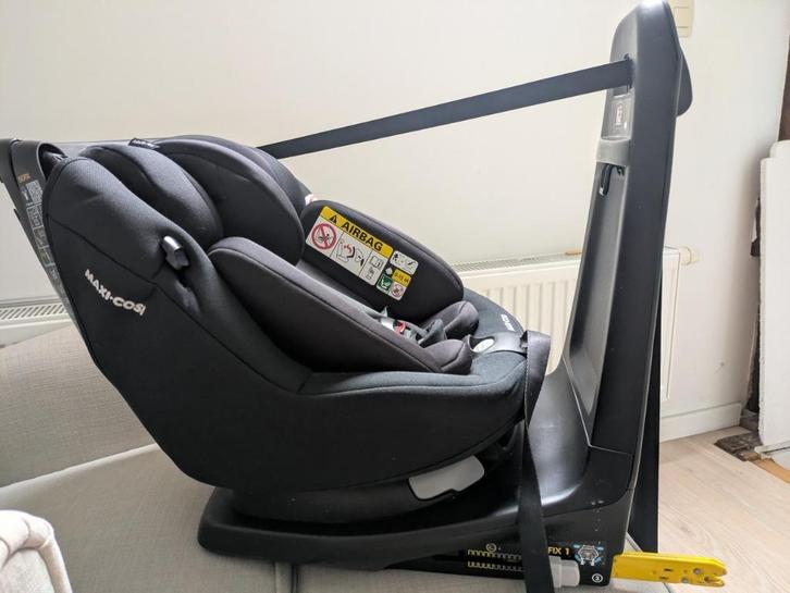 Maxi-Cosi AxxisFix Plus + hoes, Kinderen en Baby's, Autostoeltjes, Gebruikt, Maxi-Cosi, 0 t/m 18 kg, Isofix, Verstelbare rugleuning