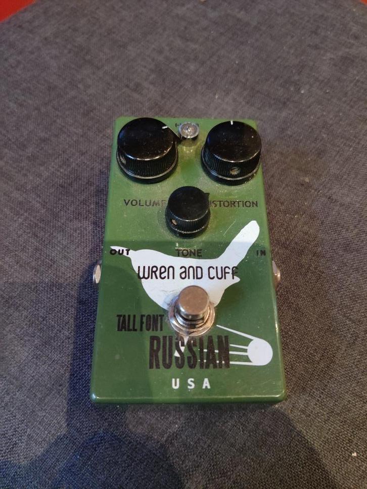 Wren and Cuff Tall Font Russian Fuzz, Muziek en Instrumenten, Effecten, Ophalen