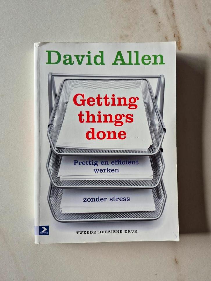 David Allen - Getting things done, Boeken, Economie, Management en Marketing, Zo goed als nieuw, Ophalen of Verzenden