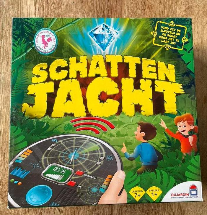 Schattenjacht, Hobby en Vrije tijd, Gezelschapsspellen | Kaartspellen, Zo goed als nieuw, Ophalen