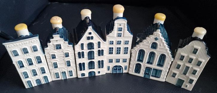 À vendre 6 KLM Houses Bols 27-34-37-42-49-79, Collections, Souvenirs Sabena, Comme neuf, Plein, Enlèvement ou Envoi