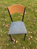 keukenstoel, Huis en Inrichting, Stoelen, Ophalen, Gebruikt, Metaal, Zwart