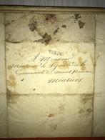 Oude brief 1817 Turijn - Moustiers, Ophalen of Verzenden, Brief