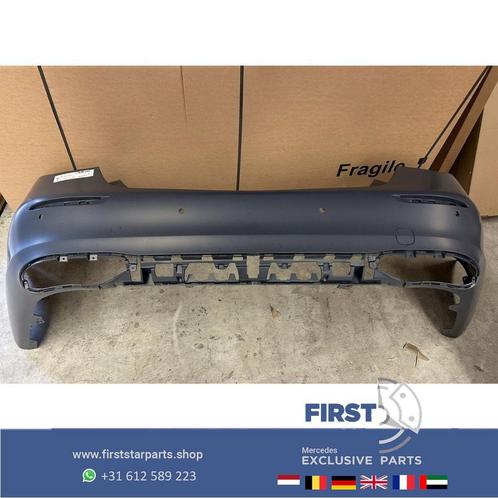 A2238859700 W223 ACHTERBUMPER S Klasse 2024 ZWART WIT GRIJS, Auto-onderdelen, Carrosserie, Bumper, Mercedes-Benz, Voor, Gebruikt