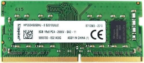 8GB 1Rx8 PC4-2666V DDR4-2666 SO-DIMM, Kingston, Informatique & Logiciels, Mémoire RAM