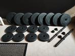 30kg Halterset van Focus Fitness. (25mm), Sport en Fitness, Fitnessmaterialen, Ophalen, Gebruikt, Benen, Halterset