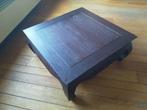 Chinese salontafel, Huis en Inrichting, Tafels | Salontafels, Ophalen, Gebruikt, 50 tot 100 cm, Vierkant