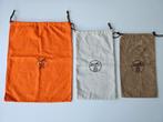 Hermes stoffen opbergzakken 3 stuks, Ophalen of Verzenden, Zo goed als nieuw, Beige