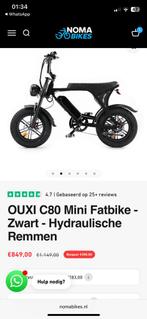 C80 mini fatbike, 59 cm of meer, Ophalen, Nieuw, 50 km per accu of meer