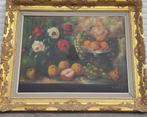 Huile sur toile nature morte signe w sanders, Antiquités & Art, Enlèvement