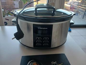 Slowcooker + kookboek beschikbaar voor biedingen