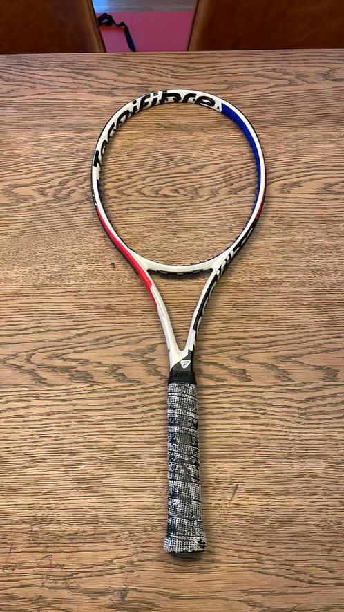 Tecnifibre T-fight 315 gripmaat 3 (kleine barst), Sport en Fitness, Tennis, Gebruikt, Racket, L3, Ophalen