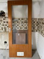 Binnendeur  gratis 82,5 x 2 meter, Doe-het-zelf en Bouw, Deuren en Vliegenramen, Ophalen, Gebruikt, Glas, Binnendeur