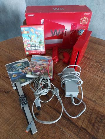  Nintendo Wii 25th Anniversary Edition – Super mariobros ! beschikbaar voor biedingen