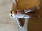 knuffel aapje 45 cm, Kinderen en Baby's, Speelgoed | Knuffels en Pluche, Ophalen of Verzenden, Gebruikt