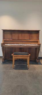 Buffet piano Music master + pianokruk, Muziek en Instrumenten, Piano's, Ophalen, Gebruikt, Bruin, Piano