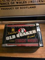 Schenley's Old Quaker whisky reclamelamp jaren 20, zeldzaam, Enlèvement, Utilisé