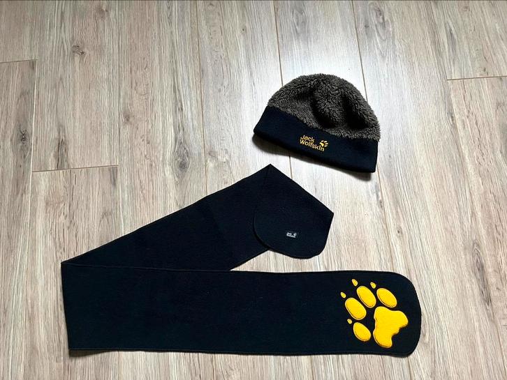Setje muts en sjaal Jack Wolfskin kids, Kinderen en Baby's, Kinderkleding | Mutsen, Sjaals en Handschoenen, Gebruikt, Muts, Jongen